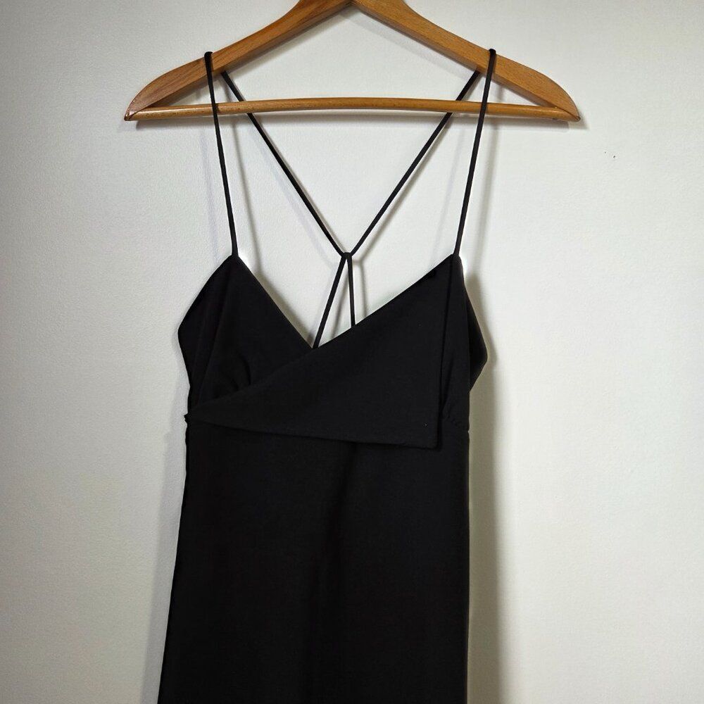 NWT ZARA LITTLE BLACK DRESS STRAPPY BACK SIZE M - Picture 7 of 16